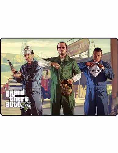 ماوس پد گیمینگ طرح GTA V