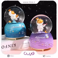 گوی موزیکال چراغدار فضانورد