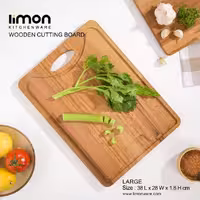 تخته برش چوبی بزرگ لیمون