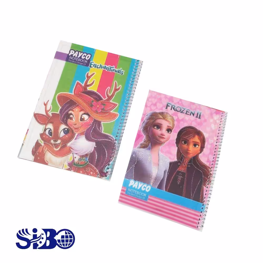 دفتر 50 برگ نقاشی طلقی فنری