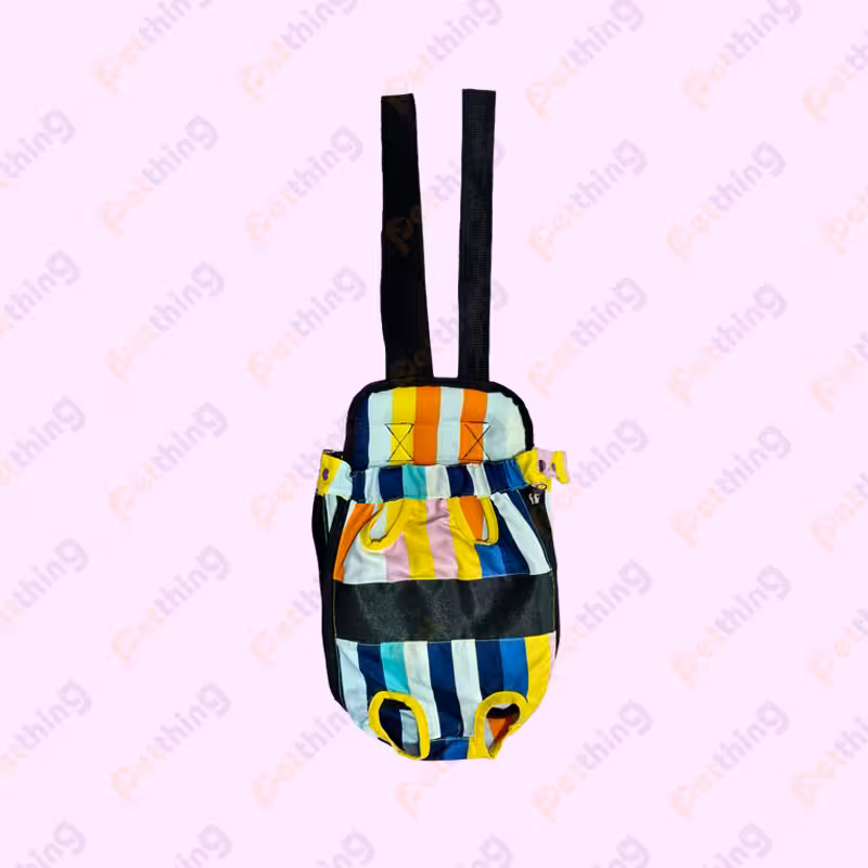 آغوشی حمل سگ و گربه رنگین کمان مدل 11f