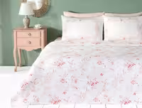 ست روانداز تابستانی مادام کوکو طرح Jannie دونفره 4 تکه