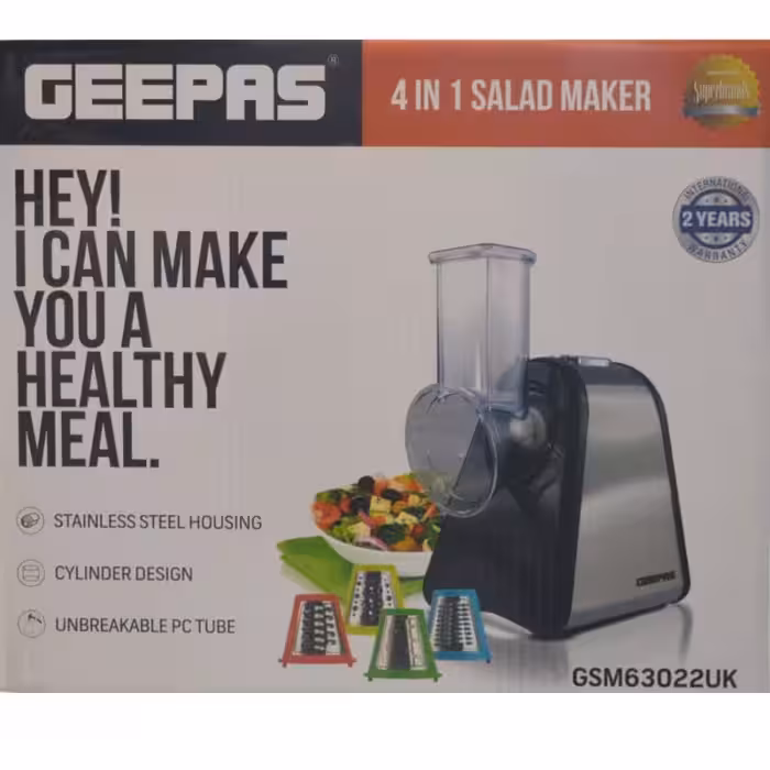 سالادساز جیپاس مدل 63022 | Geepas Salad Maker GSM63022UK