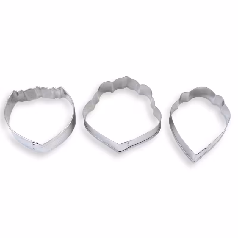 بودکور ست کاتر گلسازي 3 تايي رز باغي 23005