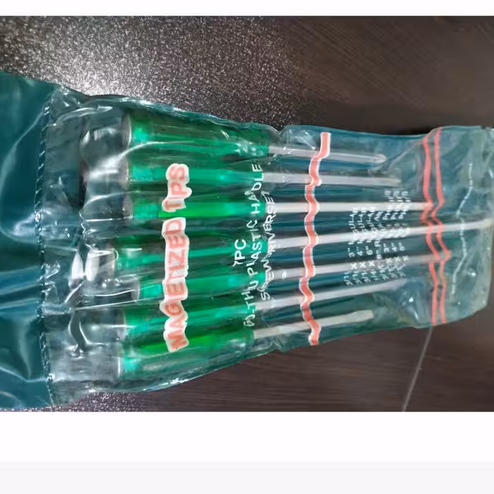 ست 7عددی پیچ گوشتی مگنتیک ضربه خور تخت و چهارسو