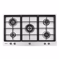 اجاق گاز رومیزی پنج شعله‌ مدل S5911 استیل البرز