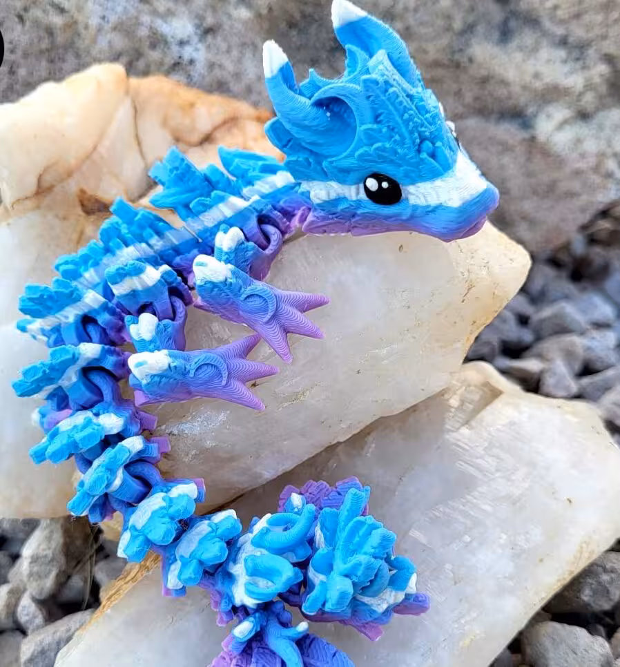 مدل سه بعدی بچه اژدها (stl)