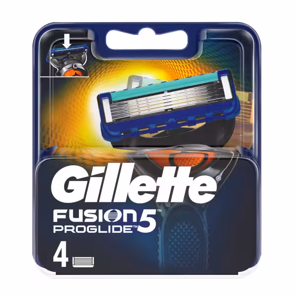 تیغ یدک ژیلت مدل Fusion 5 Proglide بسته 4 عددی Gillette Fusion 5 Proglide Blades Pack Of 4