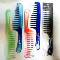 شانه درشت رنگی شانه حمام 