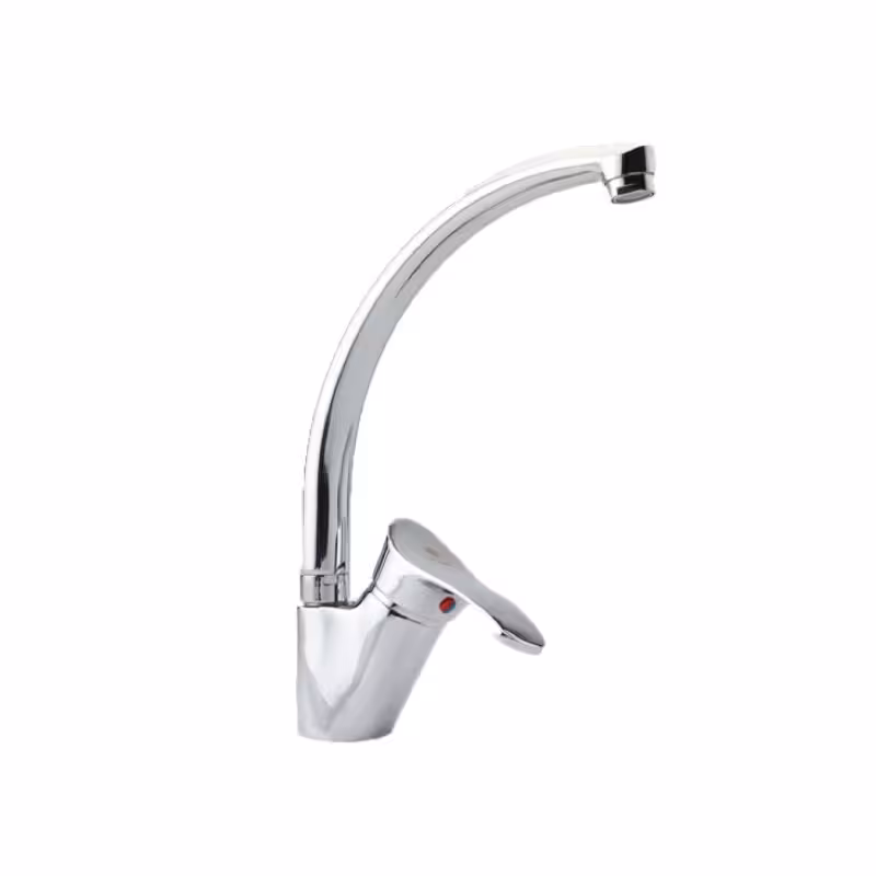 شیر ظرفشویی ثابت با علم ریختگی شیبه مدل جیحون