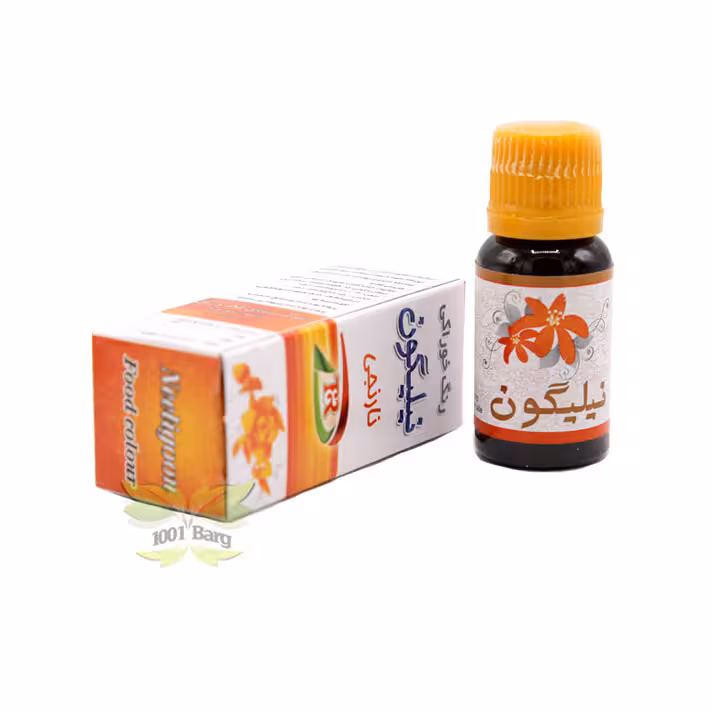 رنگ خوراکی مایع نارنجی نیلیگون (18 گرمی)