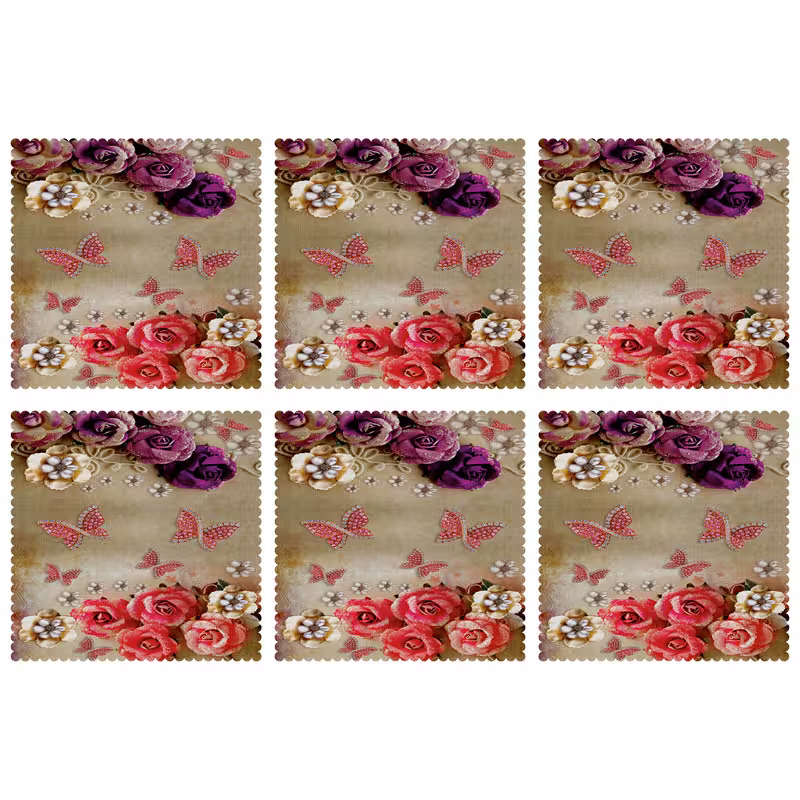 زیربشقابی مدل U1-42818 بسته 6 عددی | کالا مکس