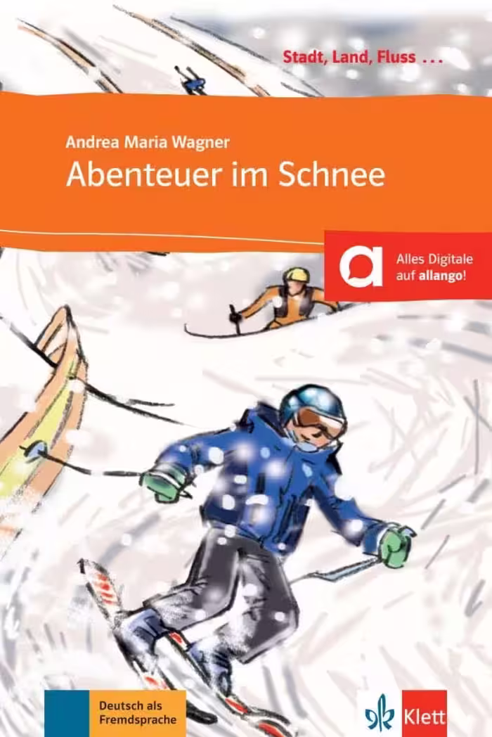 کتاب داستان آلمانی Abenteuer im Schnee A1