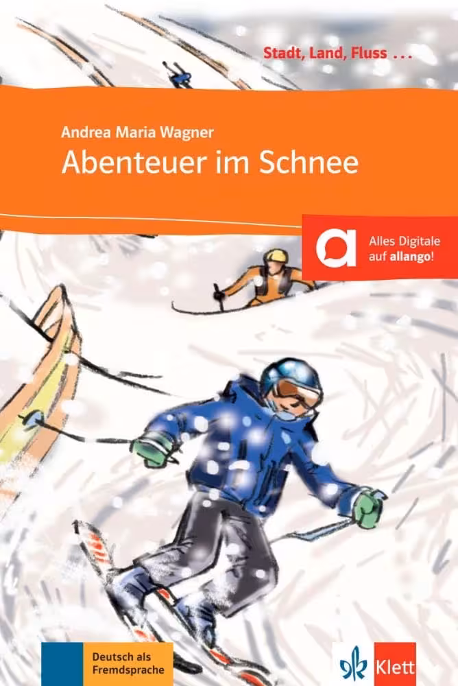 کتاب داستان آلمانی Abenteuer im Schnee A1
