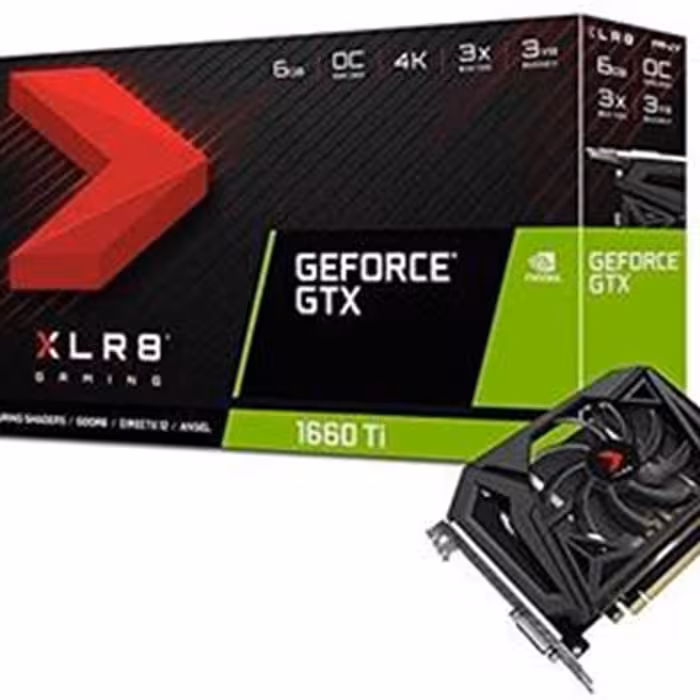 کارت گرافیک GTX 1660 SUPER 6G پی ان وای مدل XLR8 Gaming OC