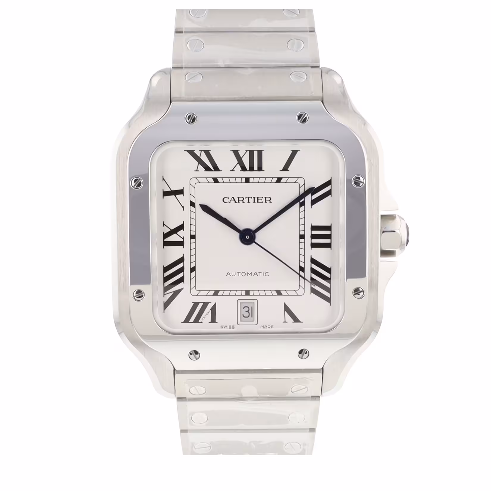 ساعت مچی ست کارتیر مدل Cartier Santos 4754C