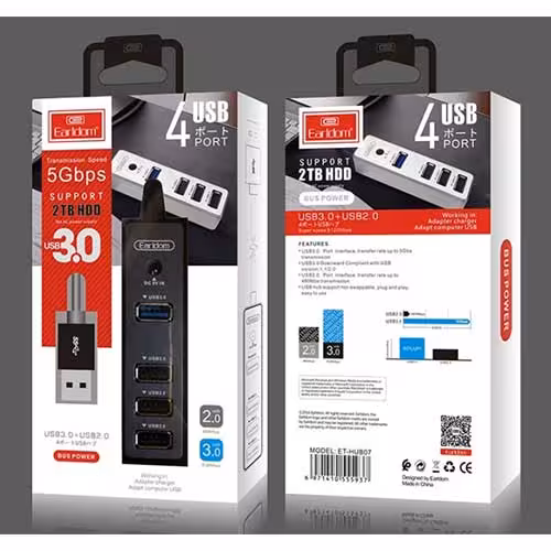 هاب تایپ سی EARLDOM ET07