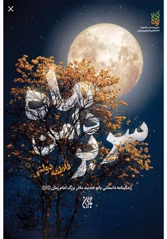 سر بر دامن ماه