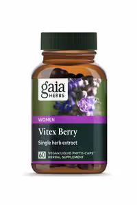 کپسول گیاهی حمایت از سلامت هورمونی بانوان Vitex Berry برند Gaia Herbs