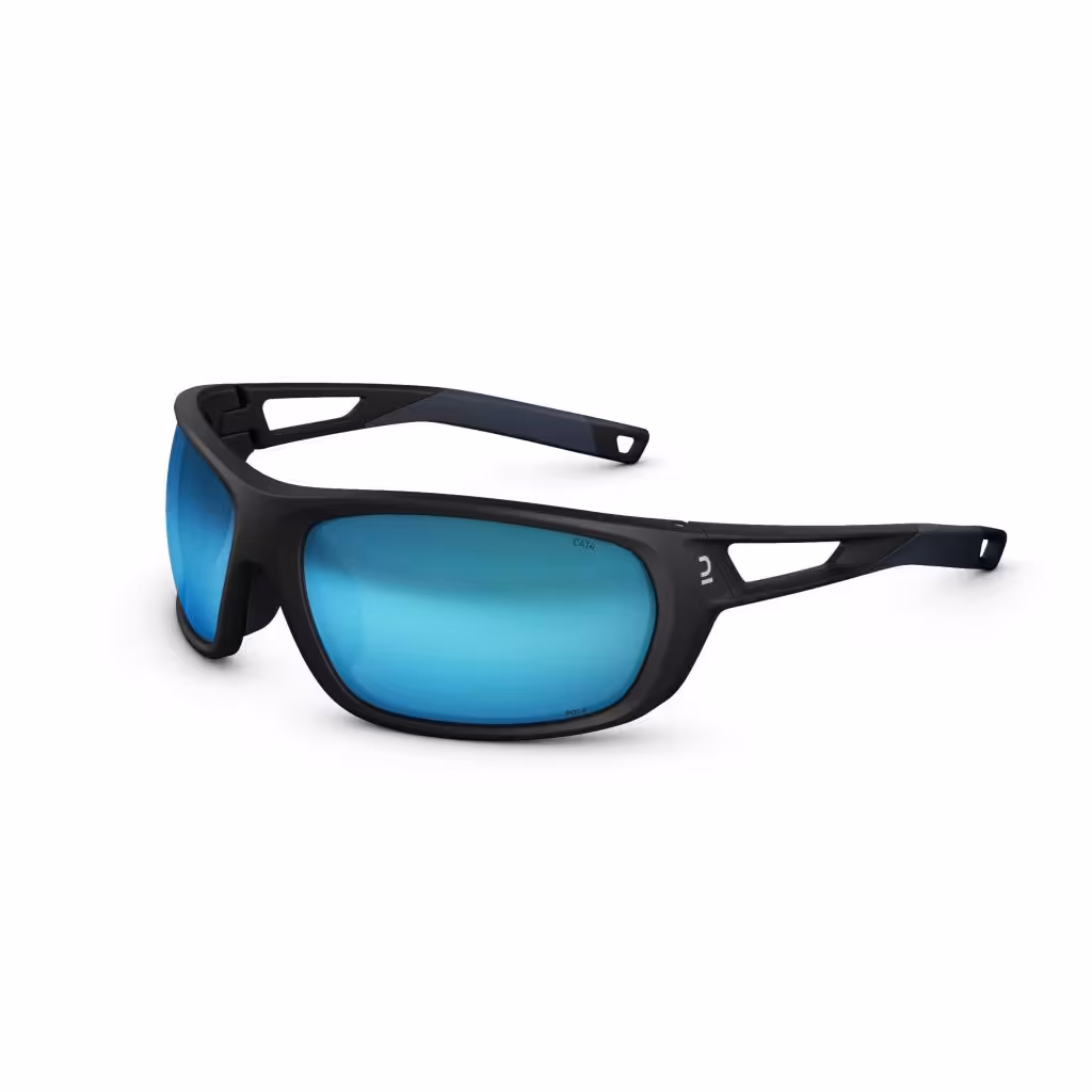 عینک کچوا – کتگوری 4 Quechua Adult Outdoor Sunglasses – Polarized Glass – Category 4 – Blue – MH580