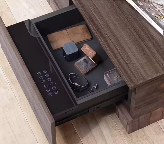 کشو ایمنی داخل کمد و میز ارتفاع 40عرض 48 سانتیمتر  فانتونی کد J417