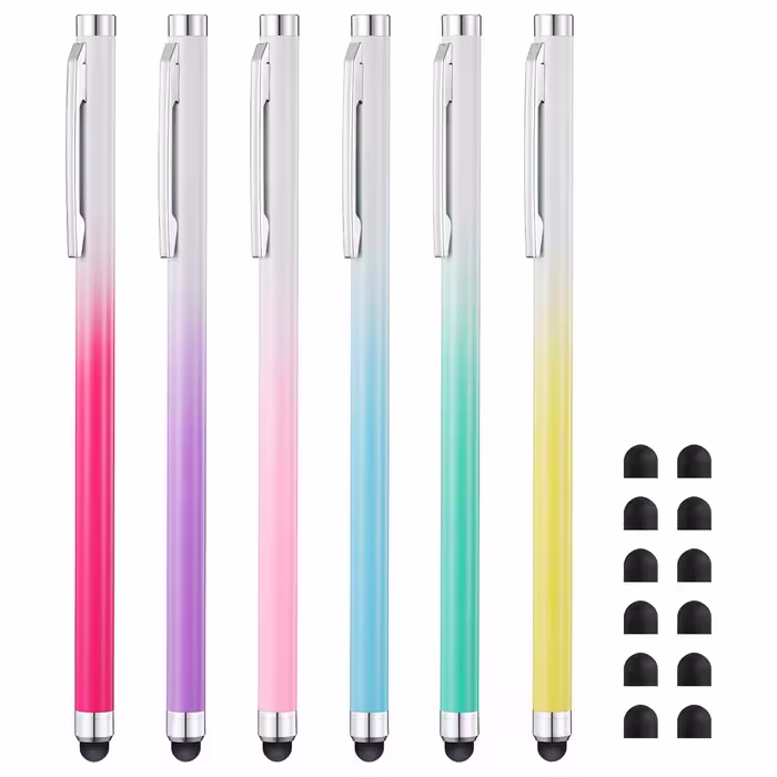 قلم لمسی Stylus Pens for Touch Screens (6 Pack)