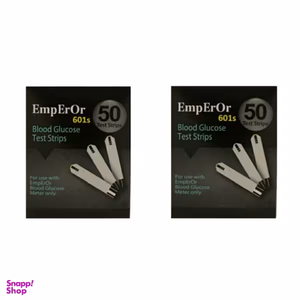 نوار دستگاه تست قند امپرور (Emperor) مدل Sensor مجموعه 2 عددی