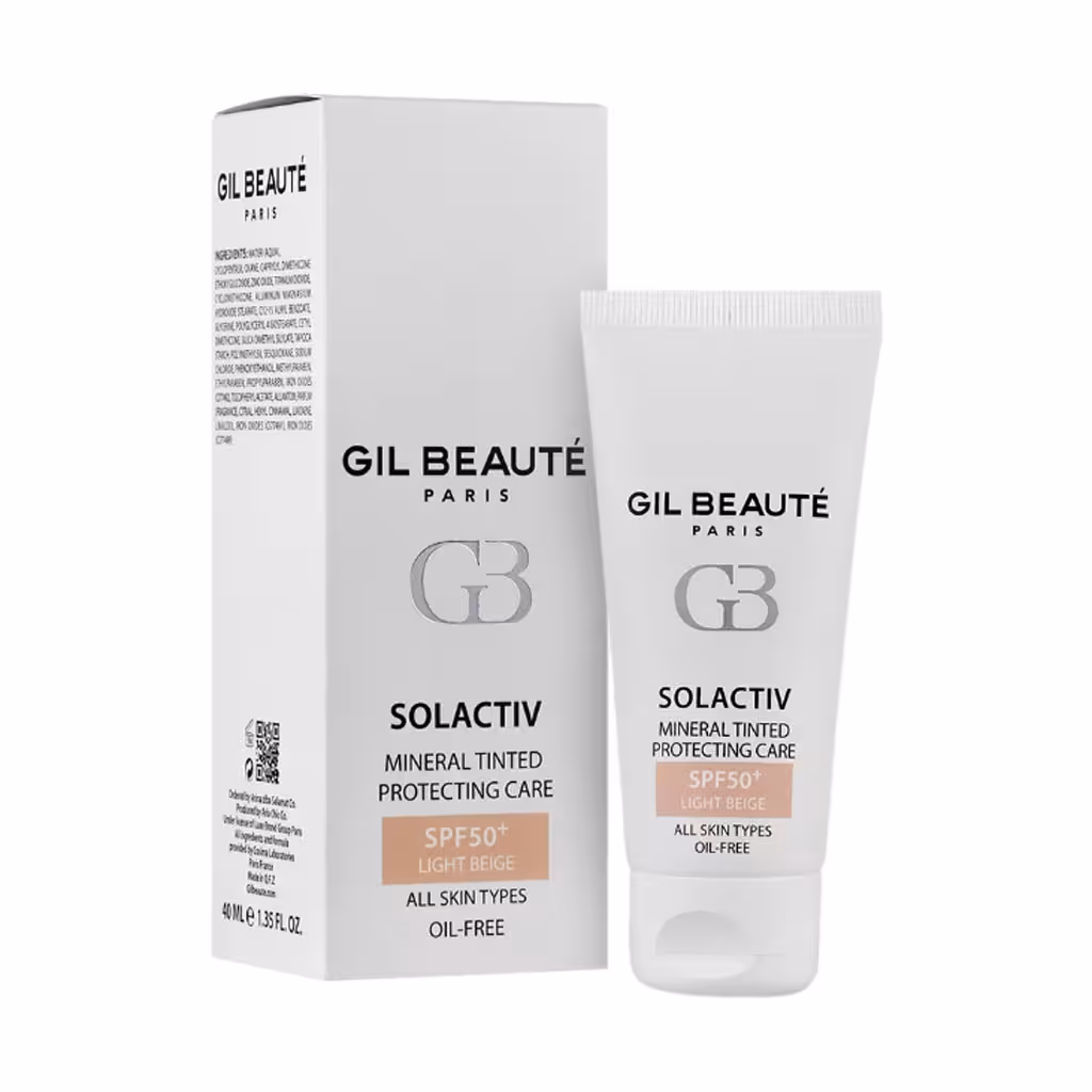 کرم ضد آفتاب مینرال سل اکتیو SPF50 مناسب انواع پوست 50 میلی لیتر ژیل بوته Gil Beaute