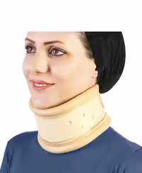 گردنبند طبی سخت با قابلیت تنظیم ارتفاع طب و صنعت کد 50100