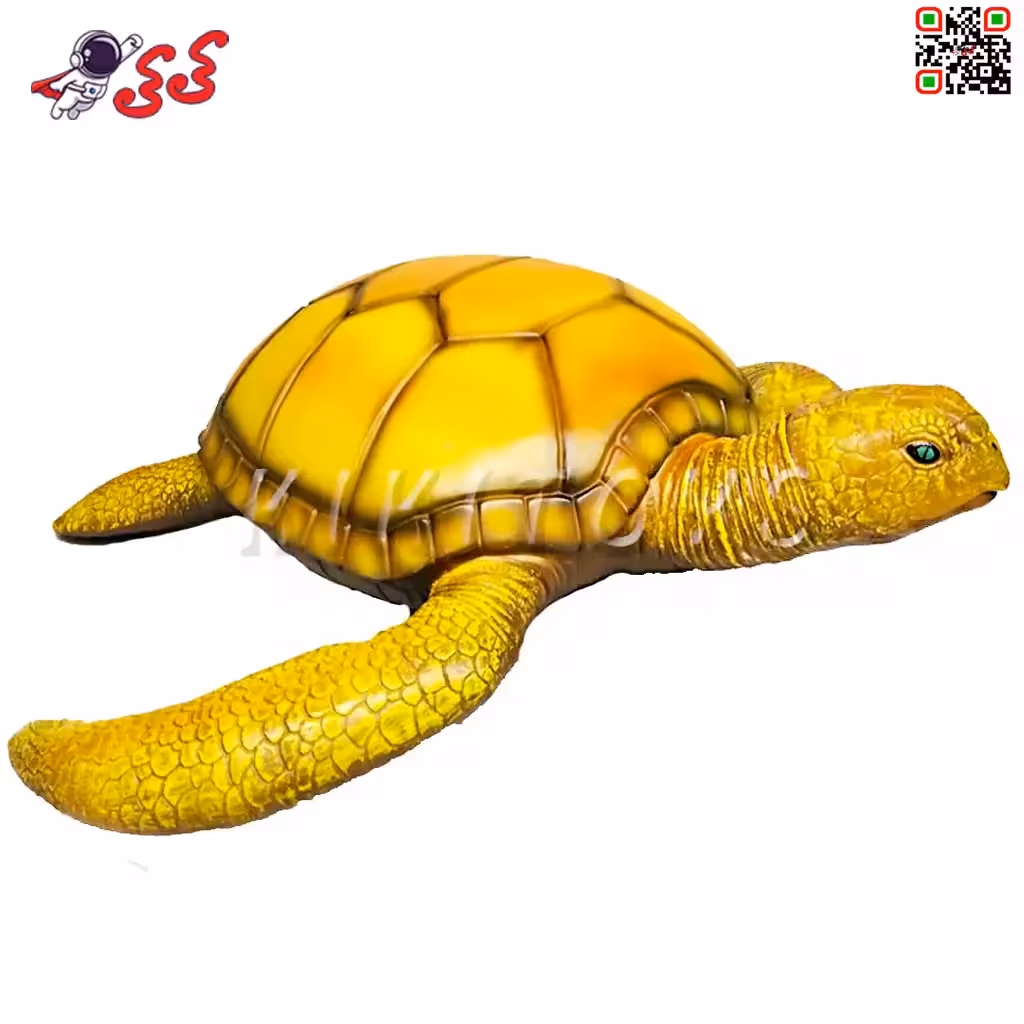 فیگور لاک پشت دریایی بزرگ نرم اسباب بازی Sea turtle  figure x070