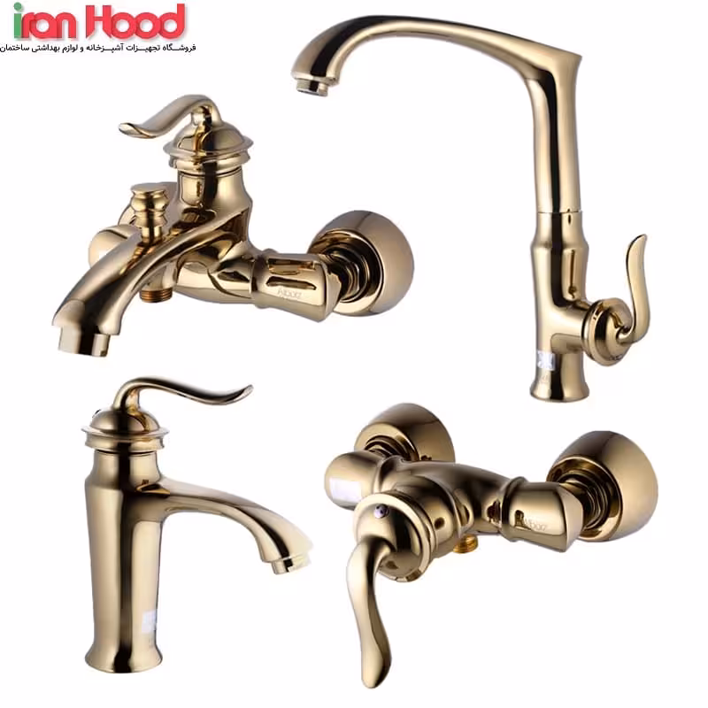 شیرالات البرز روز مدل اسپیرال طلایی (ارسال رایگان)