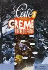 کتاب زبان فرانسوی کافه کرم cafe creme 1 cahier d&#x27;exercise CD