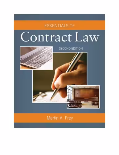 خرید و دانلود نسخه کامل کتاب Essentials of Contract Law