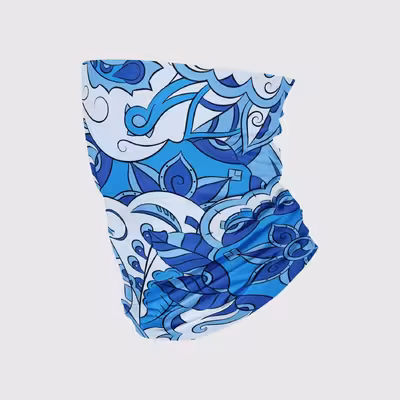 دستمال سر و گردن هاماگراف مدل گل و بوته