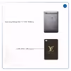 برچسب پوششی ماهوت مدل LOUIS-VUITTON-Logo مناسب برای تبلت سامسونگ Galaxy Tab 7.7 2011 P6800