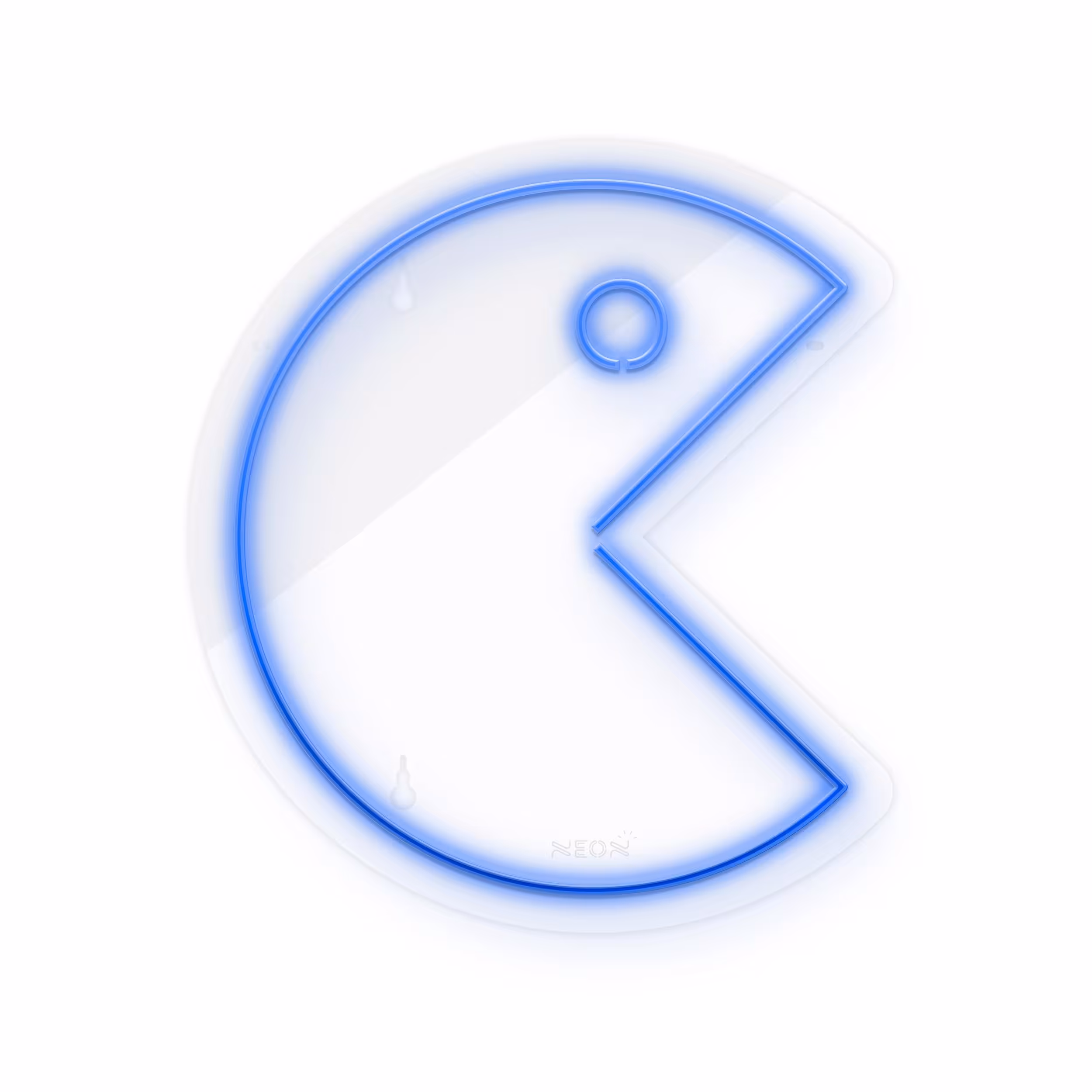 چراغ دیواری نئون دیزاین طرح Packman_BL