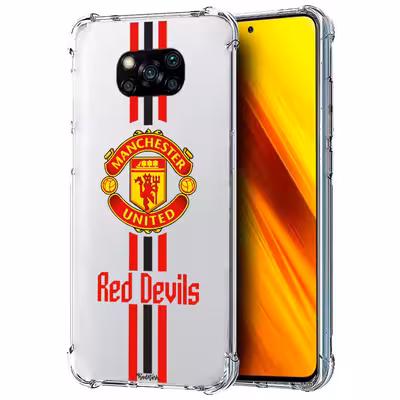 کاور طرح منچستریونایتد مناسب برای گوشی موبایل شیائومی Poco X3