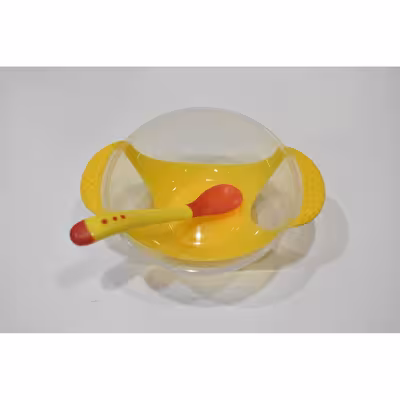 کاسه و قاشق چیکو مدل ساکشن دار