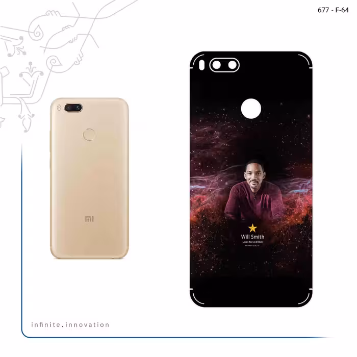 برچسب پوششی ماهوت مدل Will Smith مناسب برای گوشی موبایل شیائومی Mi A1