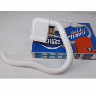 آویز حوله غزال پلاستیک مدل گردان کد gh31