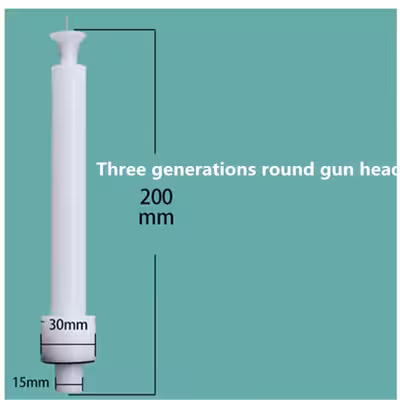 نازل رنگ پاش پوکنا مدل گرد بلند طرح اپتی بسته 2 عددی