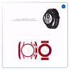 برچسب ماهوت طرح Matte Warm Red مناسب برای ساعت هوشمند سامسونگ Watch4 44mm