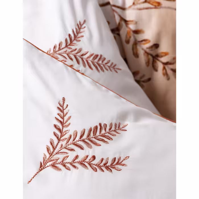 سرویس روتختی  کاتن باکس مدل Elite Bouquet Ekru دو نفره 6 تکه