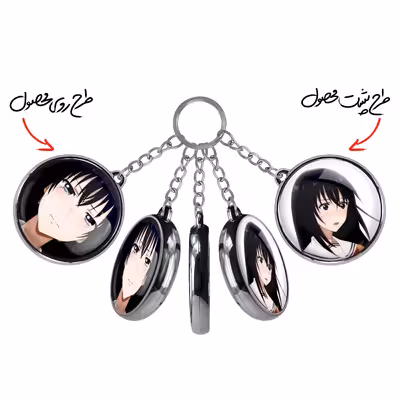 جاکلیدی خندالو طرح ساواراگی انیمه تومو داچی گیم مدل دوطرفه کد 1844318439