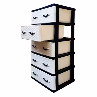 فایل کشویی الوند پلاستیک طرح حصیری کد 405