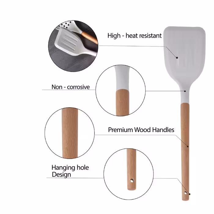 سرویس کفگیر و ملاقه 11 پارچه مدل 10001
