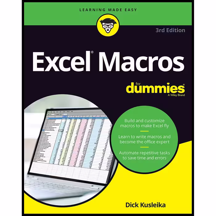 کتاب Excel Macros For Dummies اثر Dick Kusleika انتشارات تازه ها