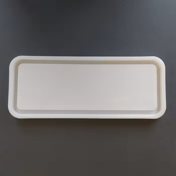 قالب رزین مدل مستطیل لبه دار  کد 22.8