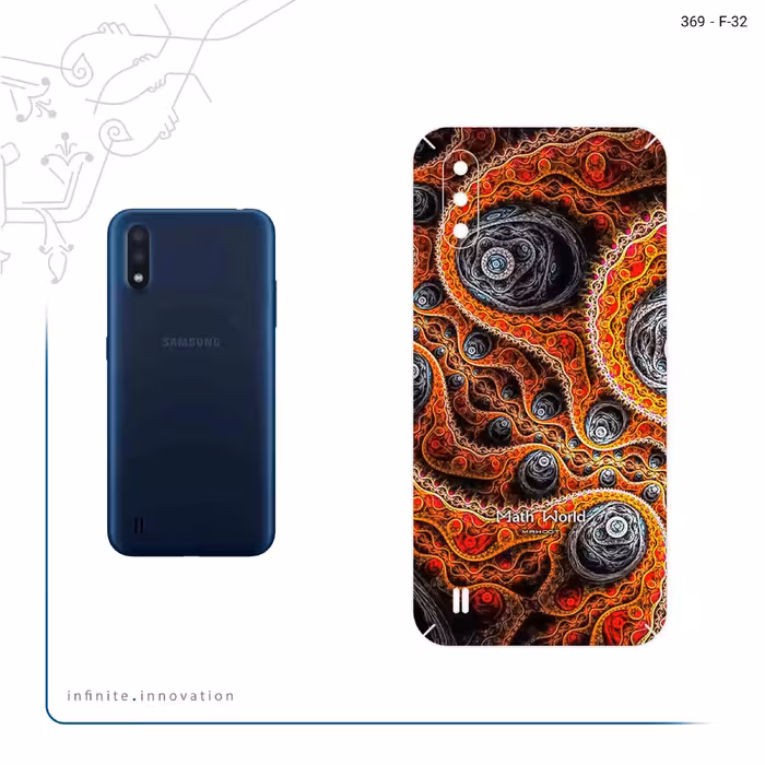برچسب پوششی ماهوت مدل Mathematical Geometric Shape 7 مناسب برای گوشی موبایل سامسونگ Galaxy M01