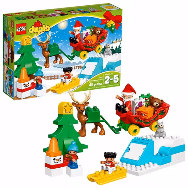 لگو Duplo مدل Santa’s Winter Holiday 10837